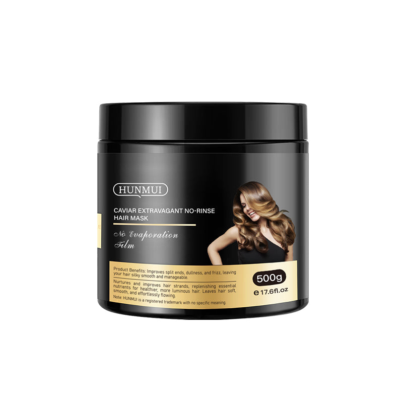 Luxury Moisturizing Hair Mask No-Rinse 500g - Deep Nourishing Treatment