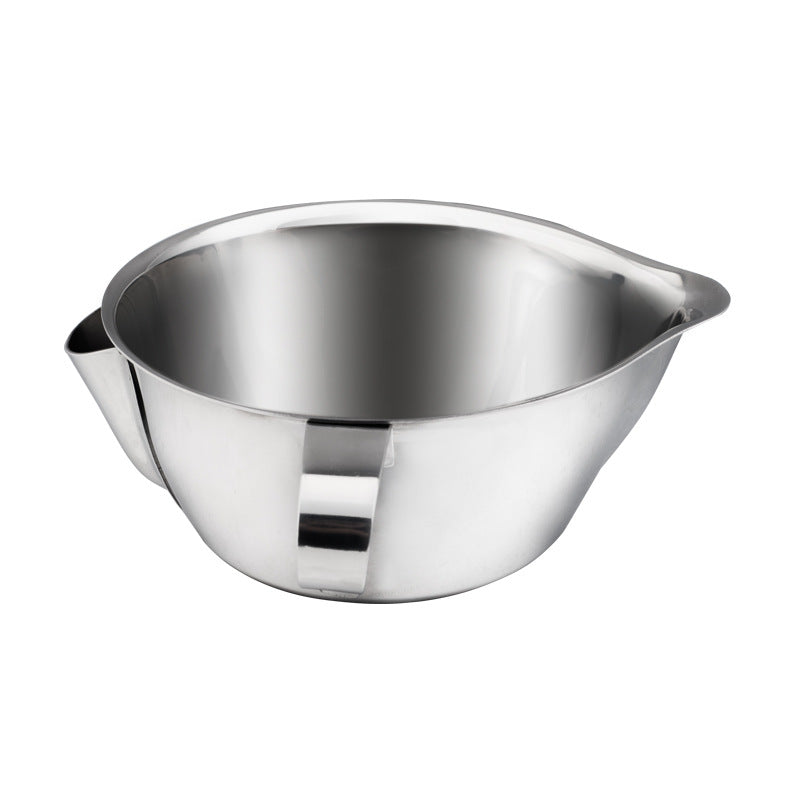 304 Stainless Steel Oil Bowl for Kitchen Storage - Small & Large Sizes