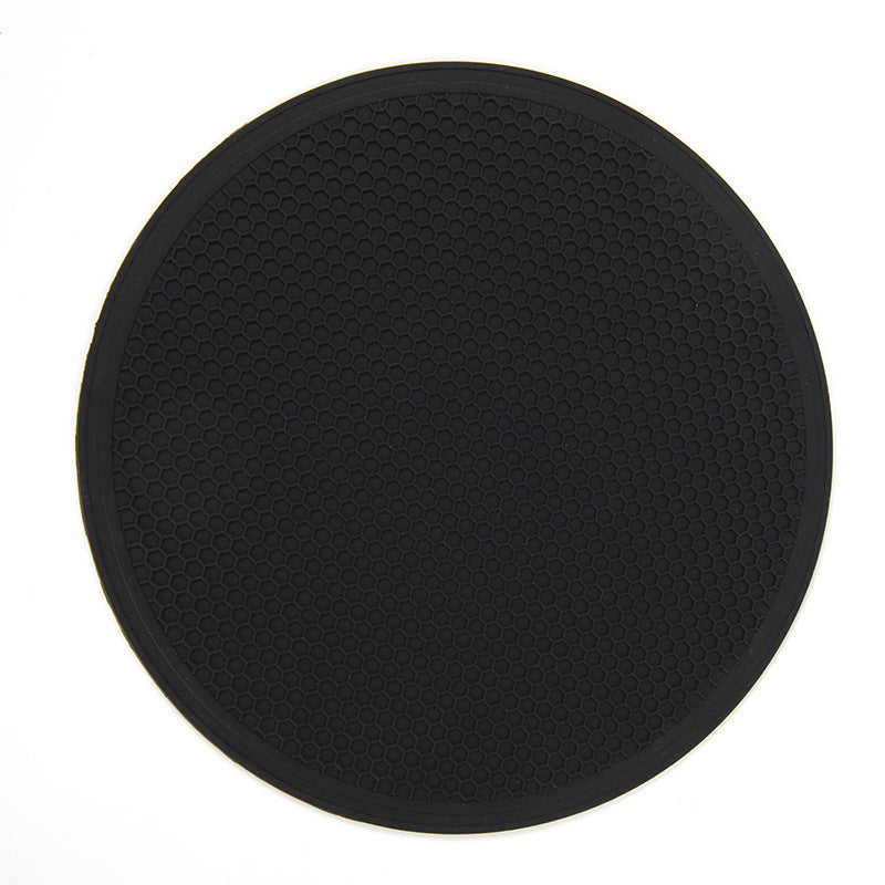 Silicone Heatproof Placemat Round Meal Mat for Hot Dishes - 29.5cm