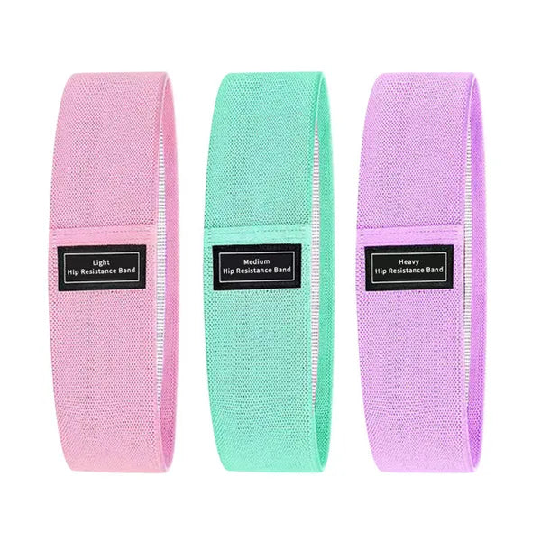 Resistance Bands for Yoga & Fitness - Home Stretching Set