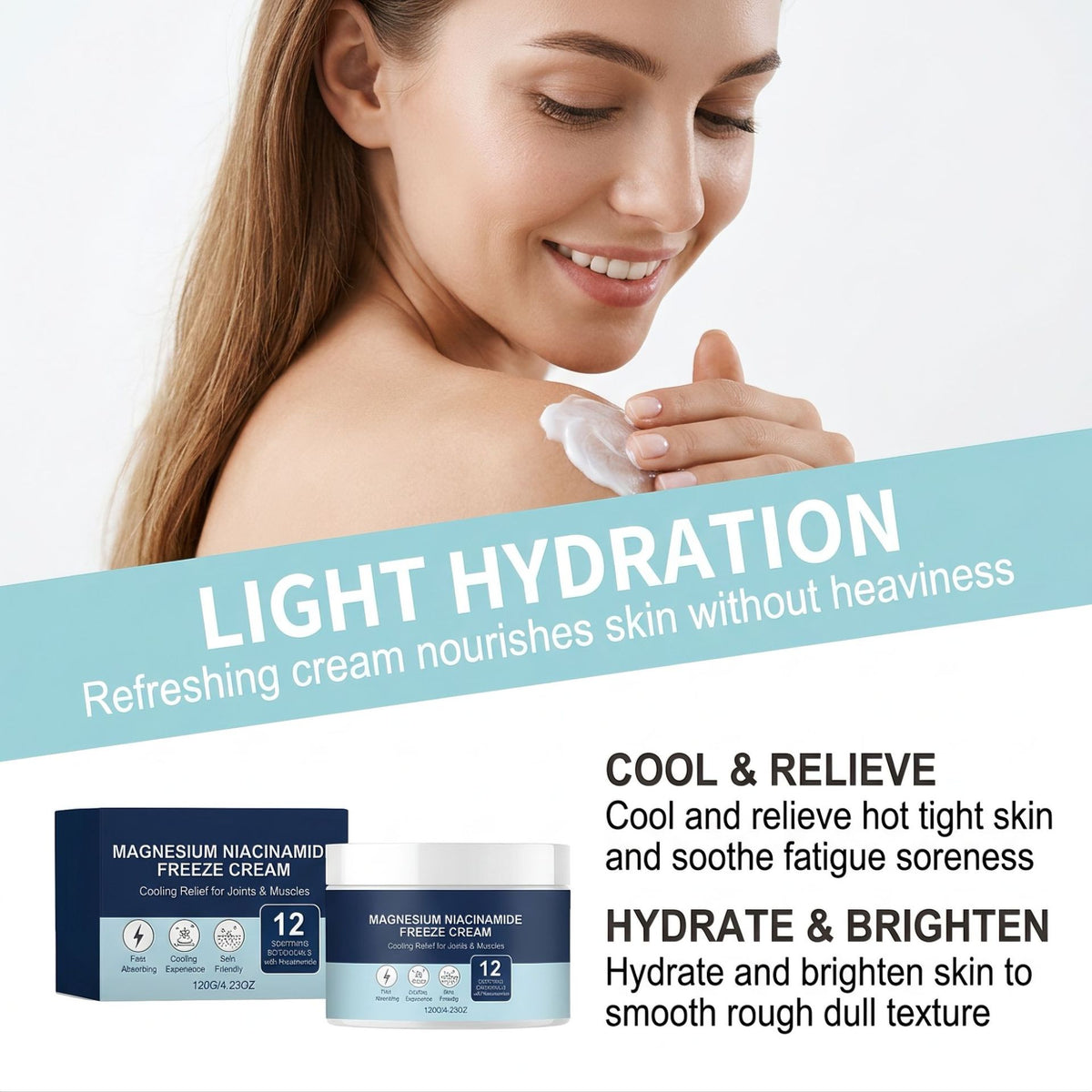 Cooling Moisturizing Body Cream - 120g
