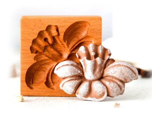 Cookie Cutter & Stamp Set for Baking - Provance Rose Style, Multiple Variants