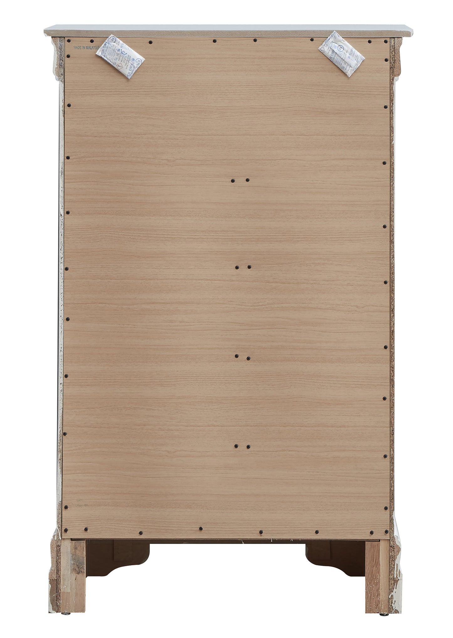 Lorana G6590-CH Chest , Silver Champagne