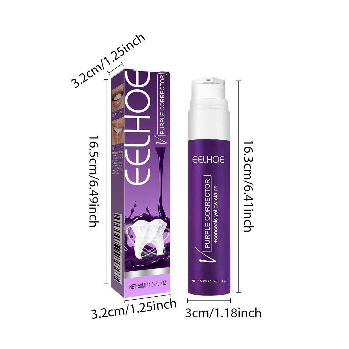 Purple Whitening Toothpaste 50ml