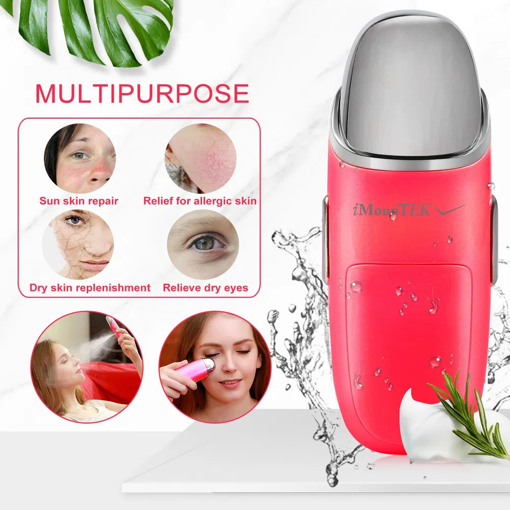 Nano Facial Mister - Portable Cool Mist Sprayer for Skin Hydration