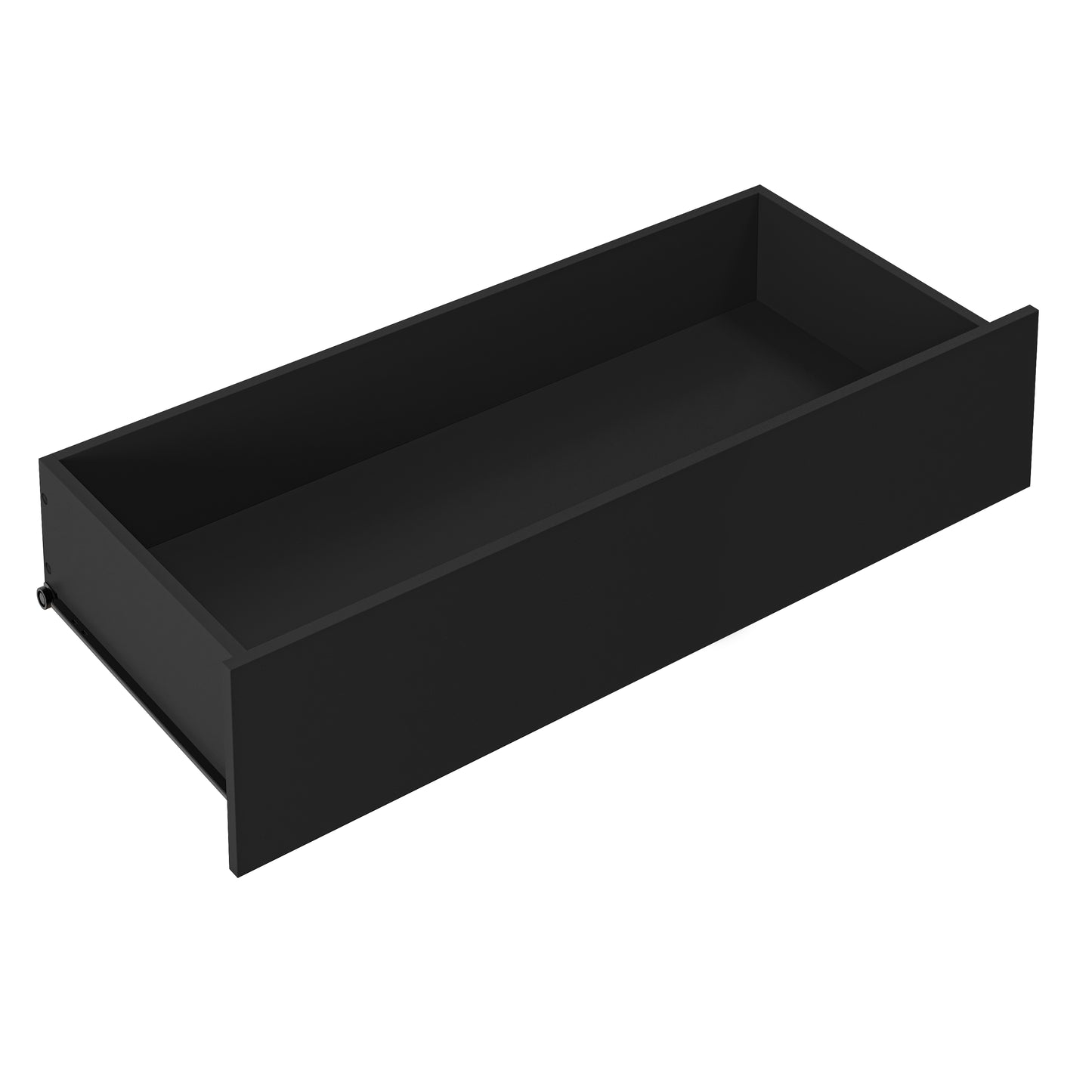 Large Black Sideboard Buffet Cabinet with Storage & 2 Drawers