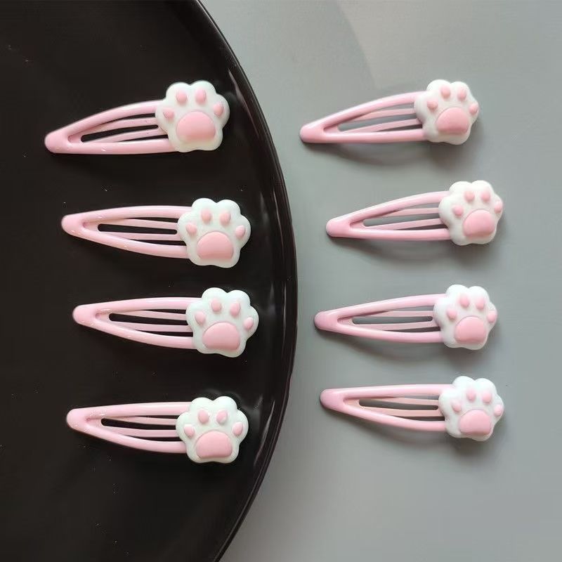 Cute Cartoon Cat Claw Hair Clip - Pink Claw Hair Accessory for Women