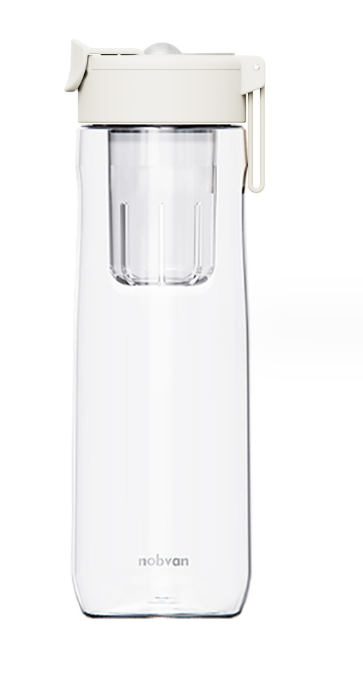 Magnetic Plastic Mug for Tea Water Separation - Fashion Style, Multiple Capacities