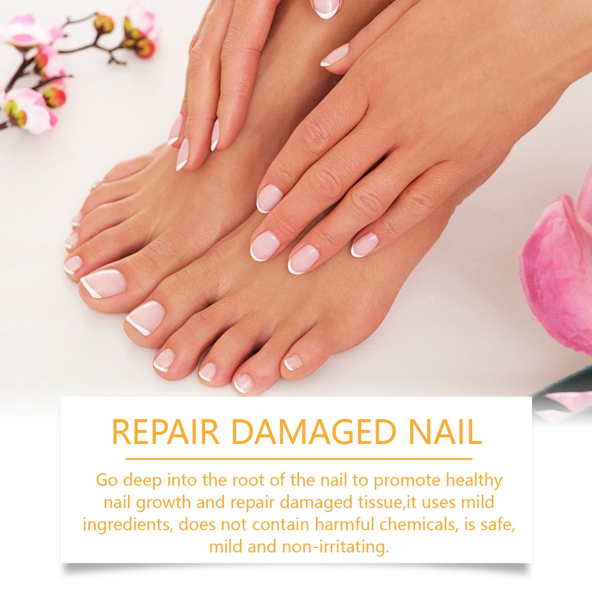 Hand And Foot Nail Fungus Cleansing Repairing, Softening Brightening