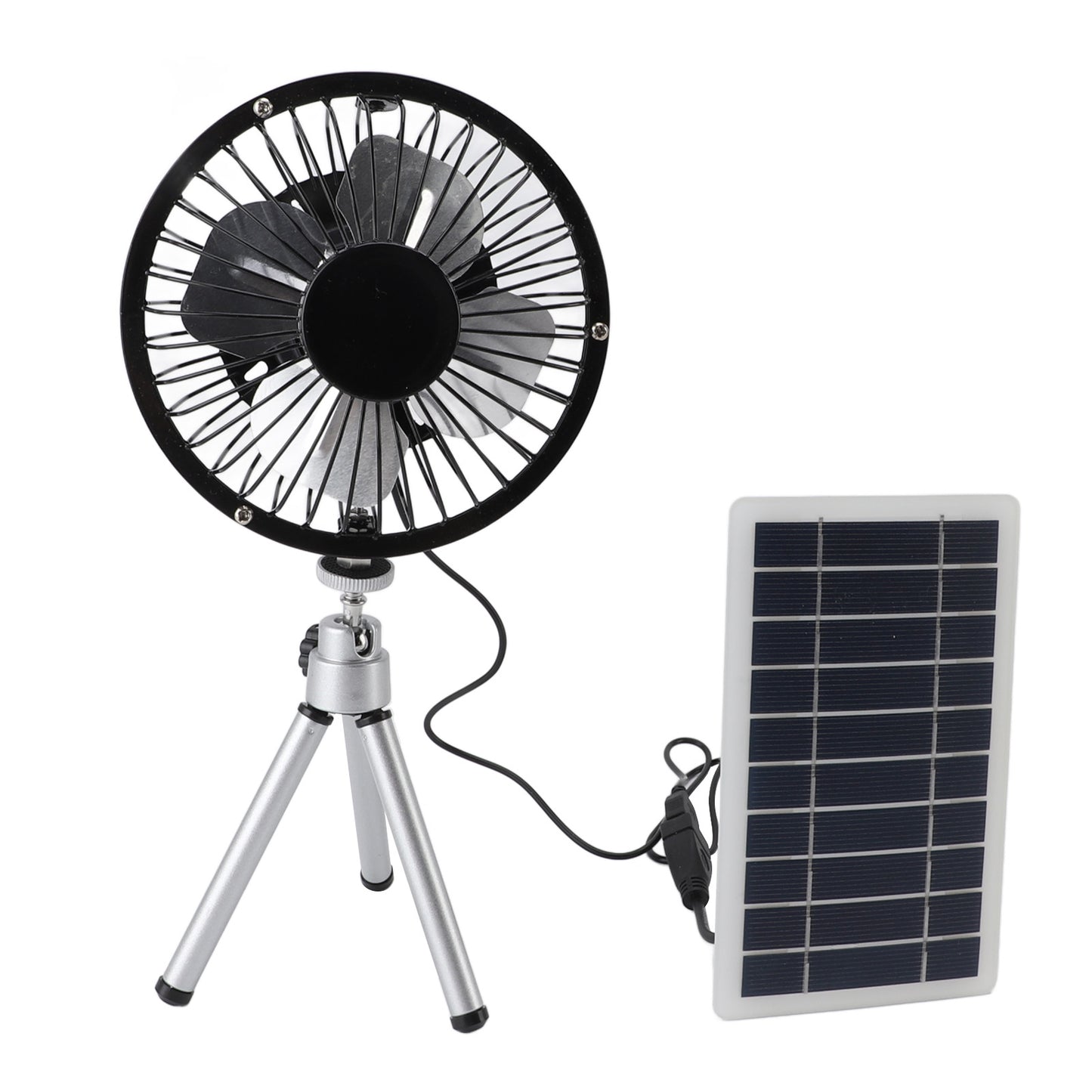 10W Solar Powered Exhaust Fan Kit - Monocrystalline for Greenhouses & Pet Houses