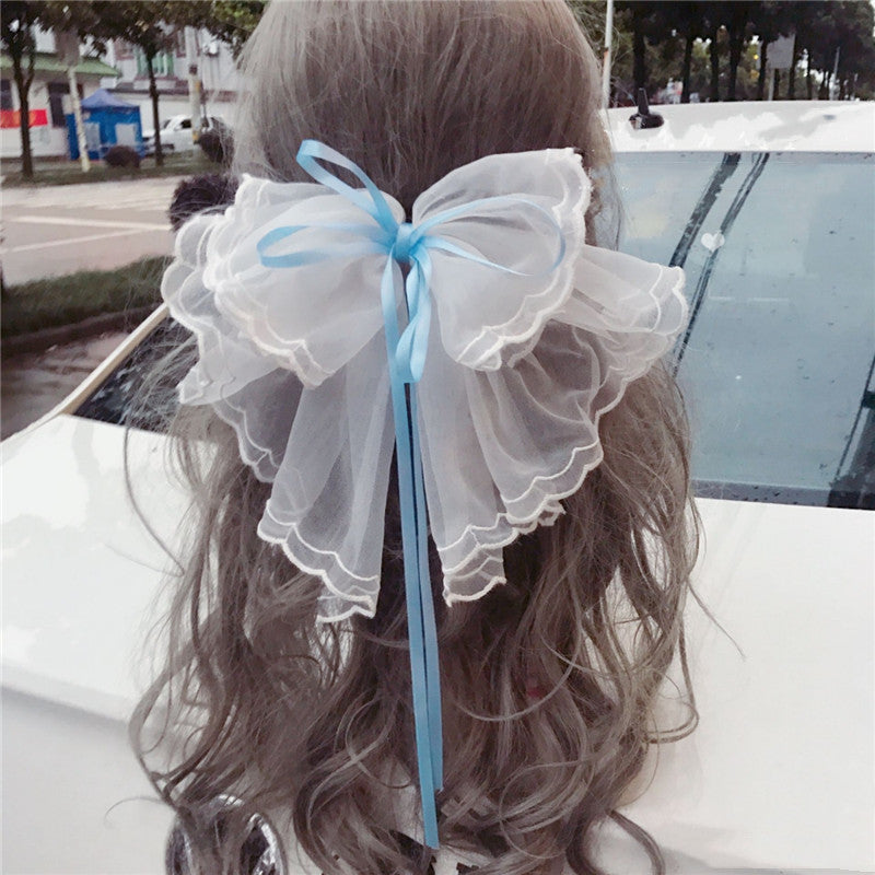 Sweet Bow Hair Clip Ponytail Hairpin - Multiple Styles