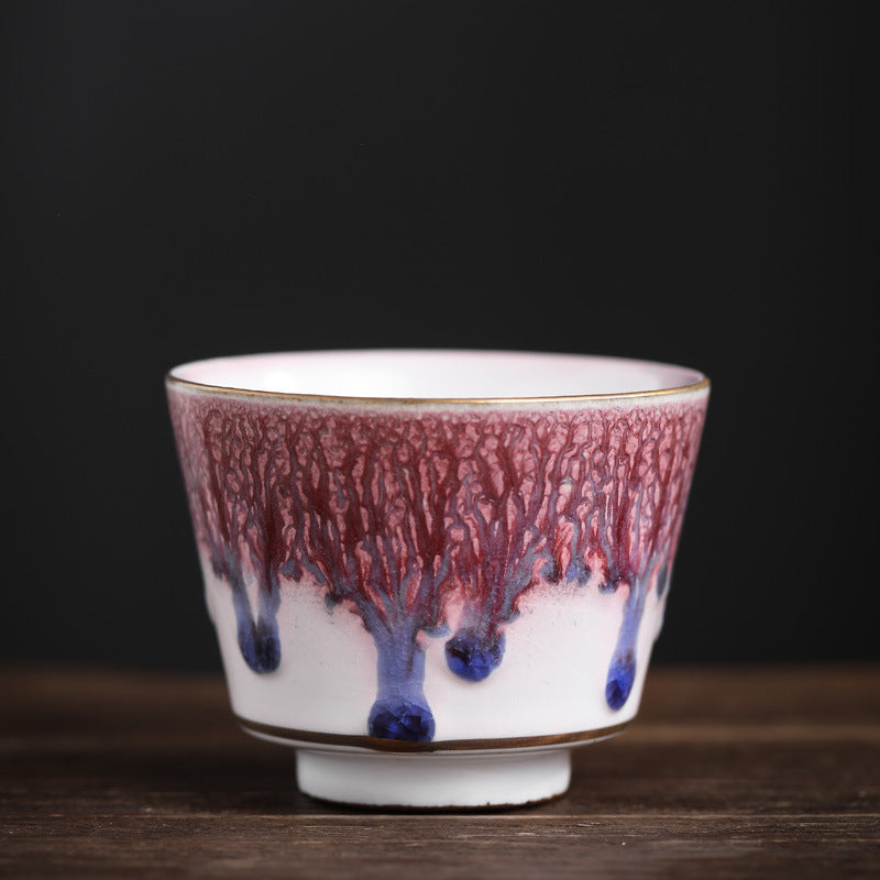 Japanese Style Handmade Ceramic Tea Cup Set - Multiple Styles
