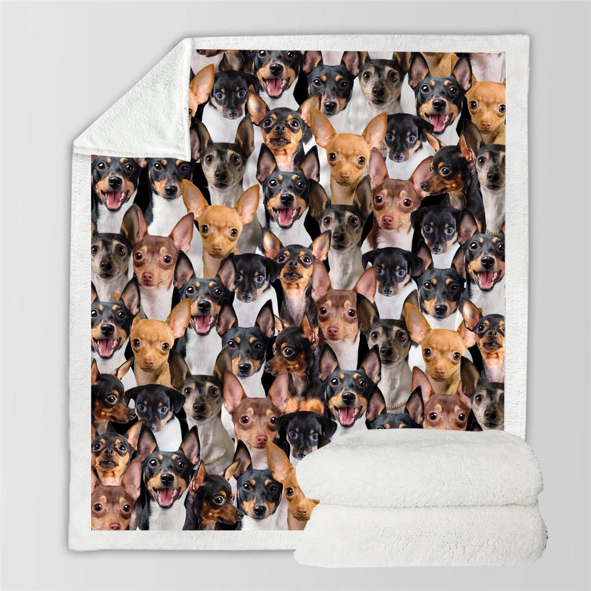 Printed Flannel Pet Dog Blanket - Multiple Sizes & Styles