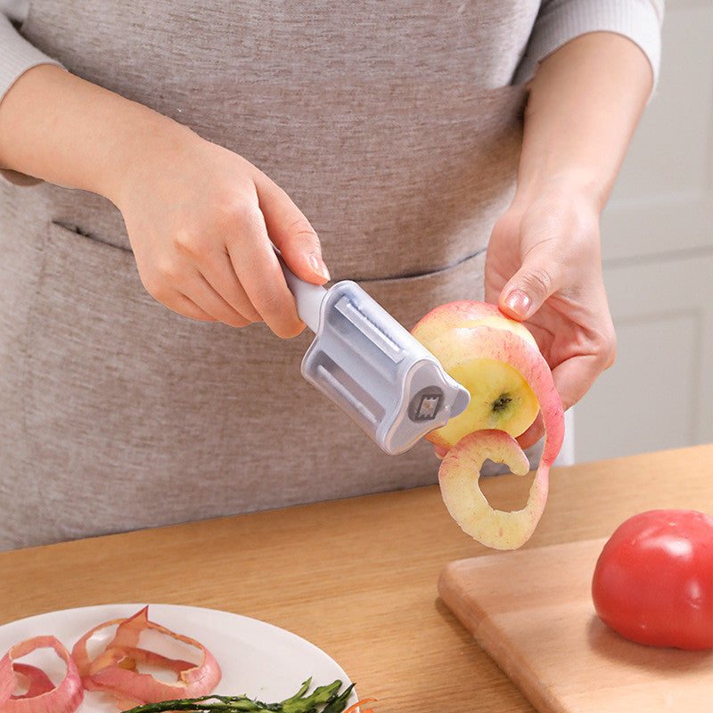 3-in-1 Stainless Steel Fruit & Vegetable Peeler for Shredding and Peeling