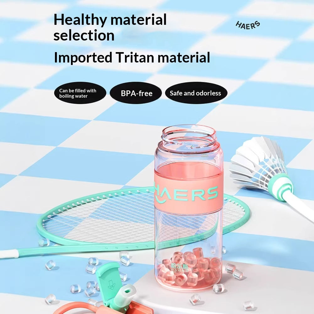 Portable Water Bottle for Kids & Women 850ml Sports Hydration with Straw