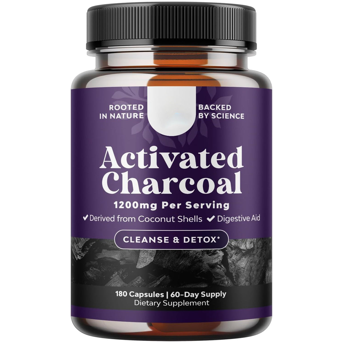 Activated Carbon Intestinal Support Capsules