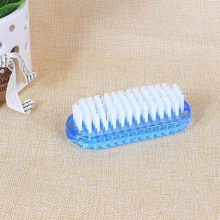 Multicolor Nail Art Cleaning Brush - Plastic Nail Tool for Nail Care