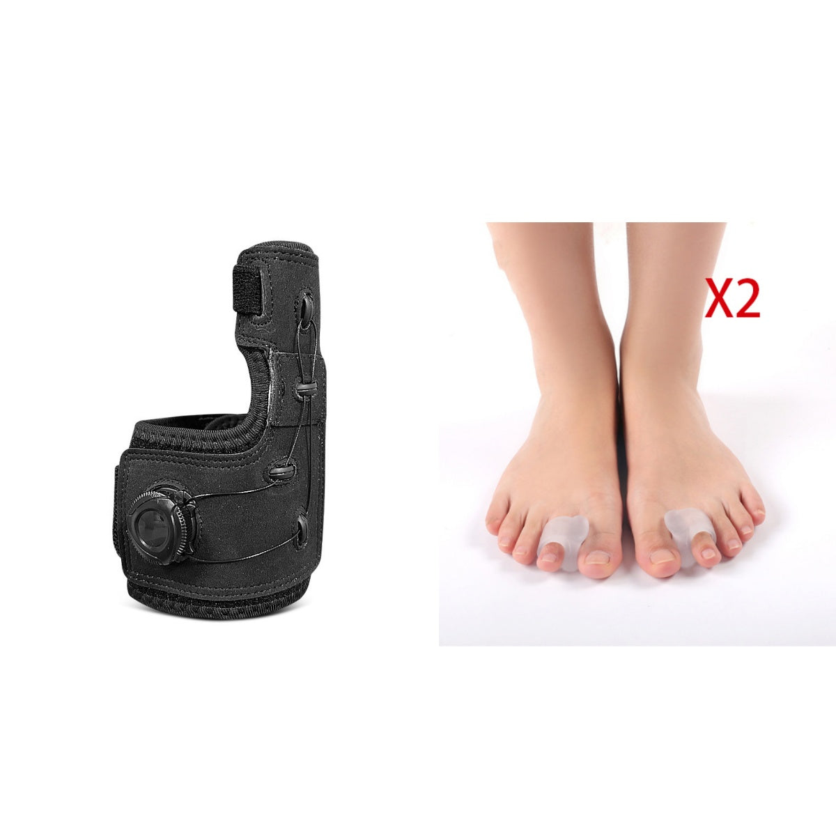 Adjustable Bunion Valgus Corrector Rotatable Toe Big Straightener
