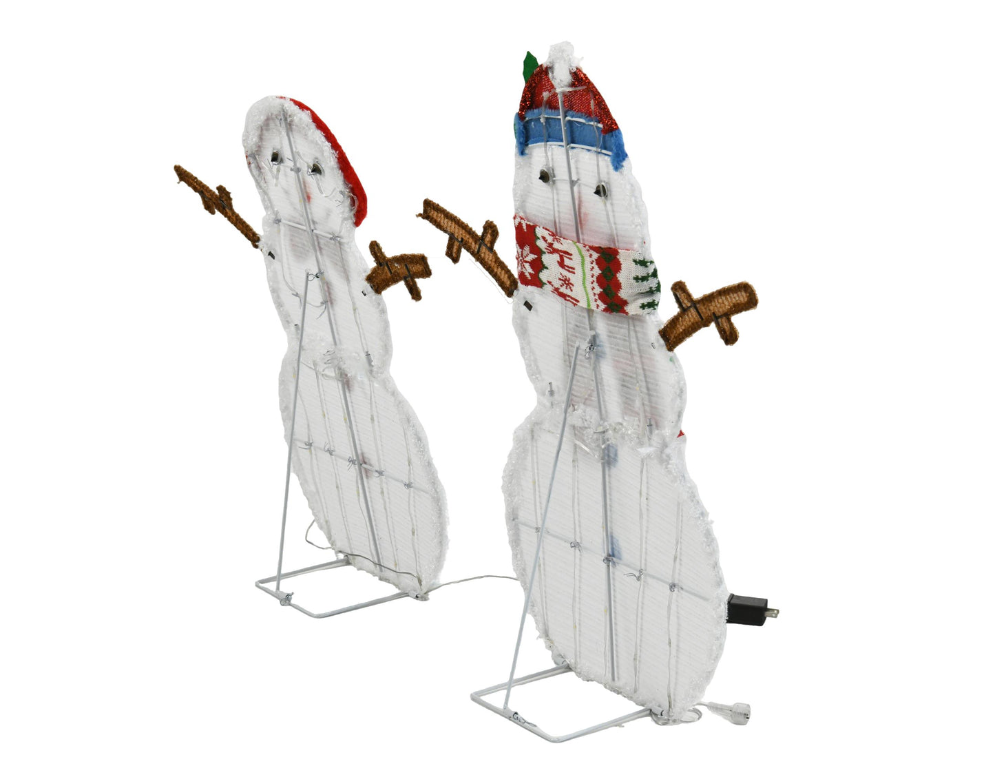 Cute Snowman Decorative String Lights - Warm White LED