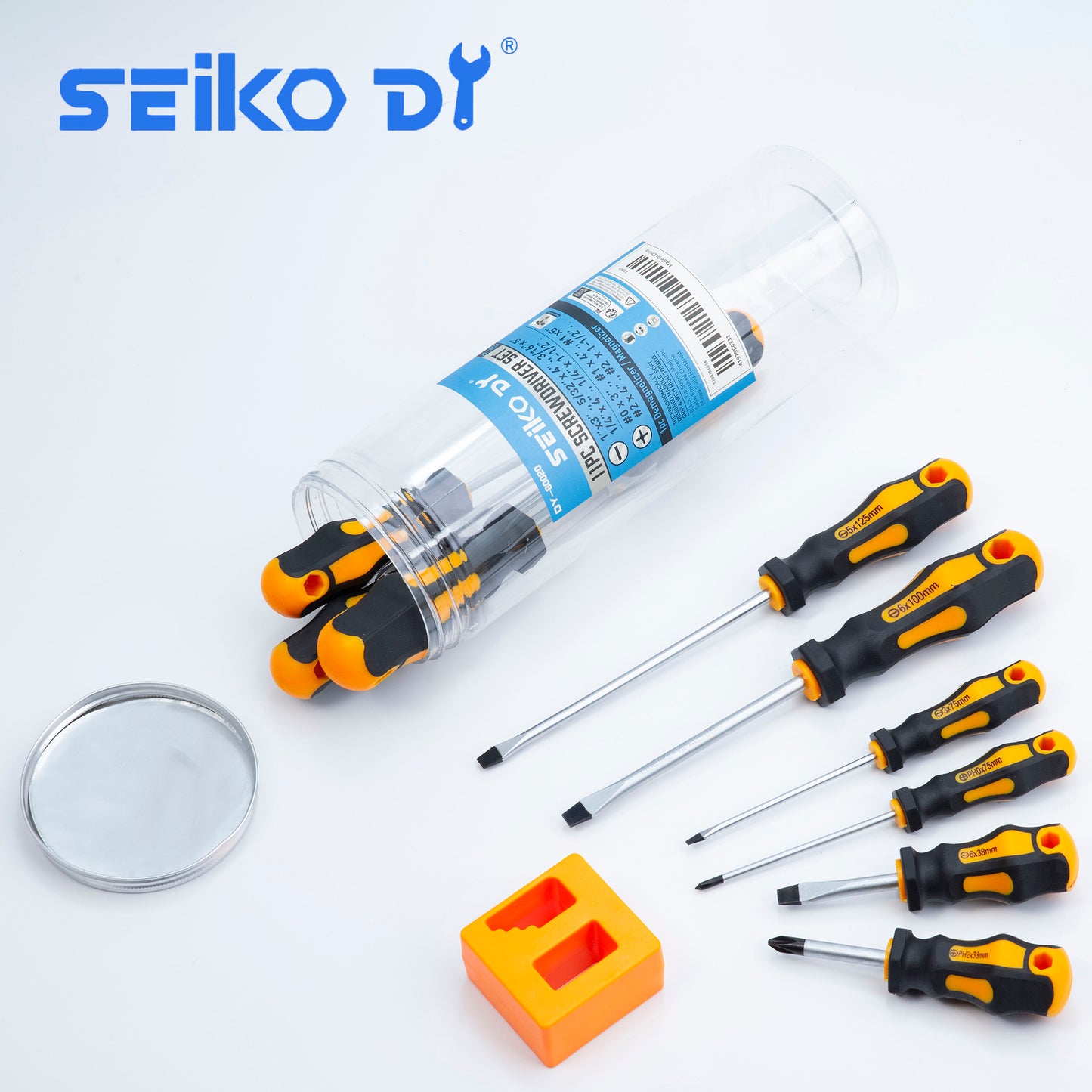 10-Piece Screwdriver Set 3-6 Inch Household Hand Tools