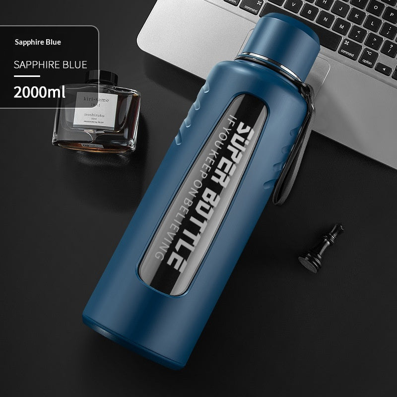 Heat-Resistant Double-Walled Large Capacity Travel Mug - Insulated Drinkware