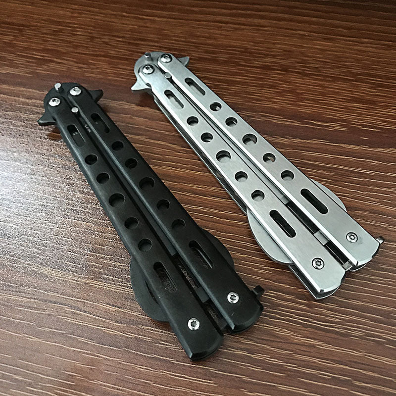 Multifunctional Butterfly Knife Practice Bottle Opener for Outdoor & Kitchen Use