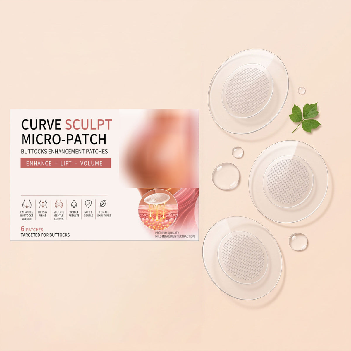 Hip Care Patch Set - 6 Pieces
