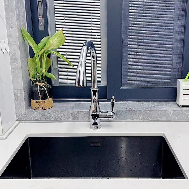 Copper Pull-Out Kitchen Faucet - Retro Classic Style, Multiple Finishes