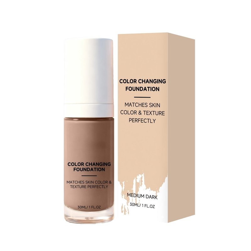 Color Changing Foundation - Skin Tone Adjusting Makeup Tool