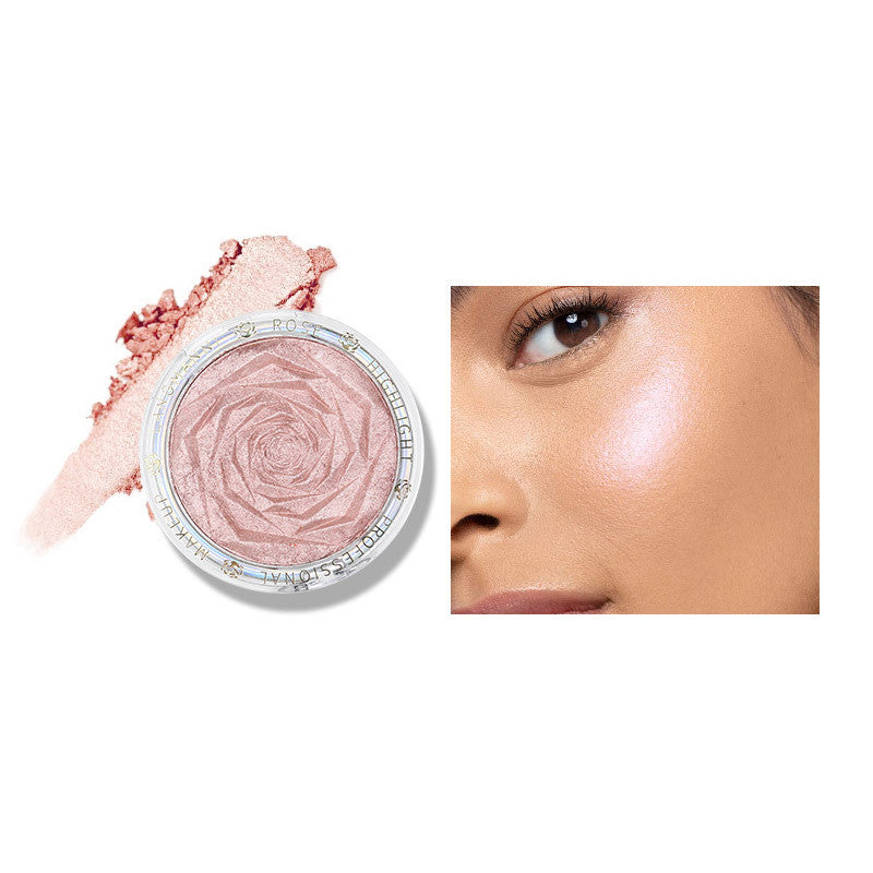High-Gloss Diamond Baking Powder for Translucent Look - Makeup Set
