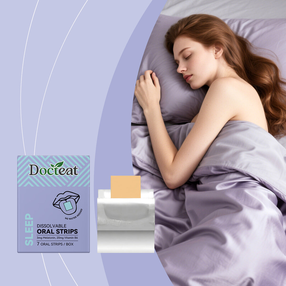 Sleep Support Oral Tablets - 7 Strips Box