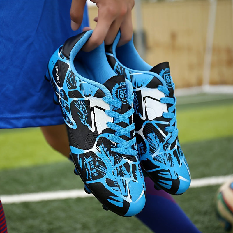 Unisex Soccer Shoes - Low Top Spike Cleats for Kids & Adults