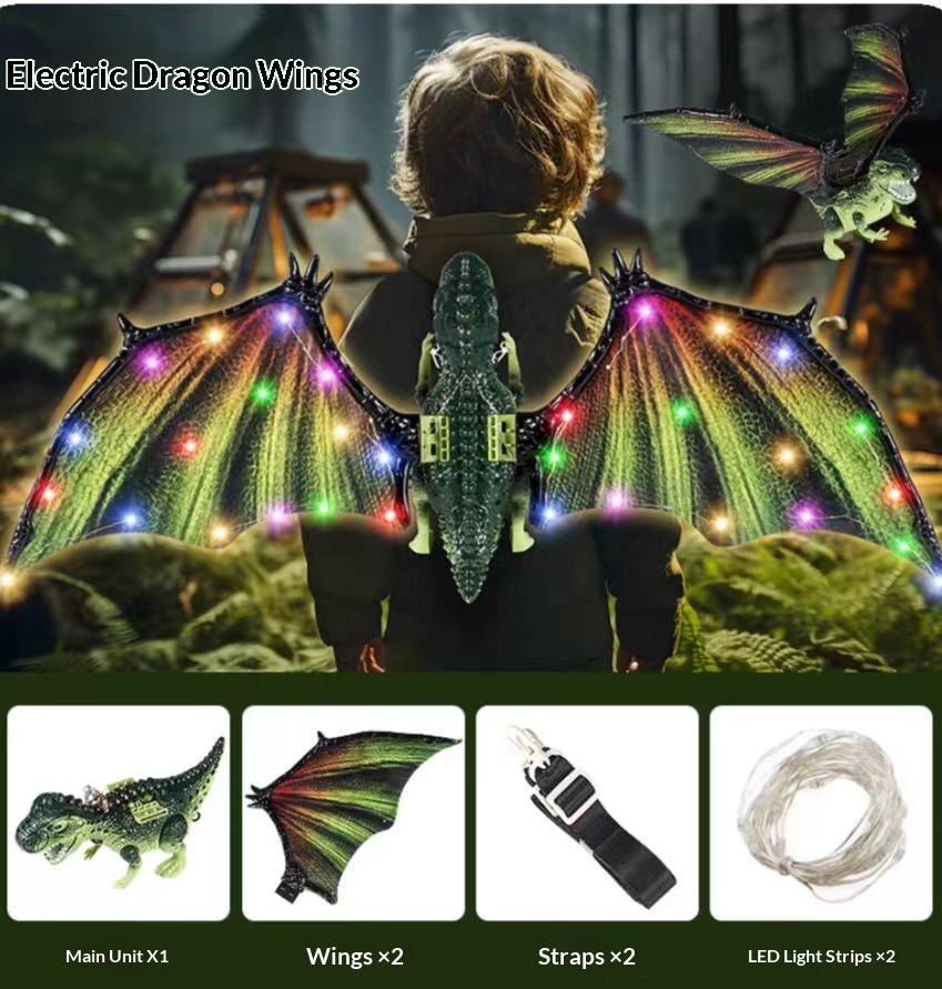Children's Electric Luminous Butterfly Wings - Multiple Styles