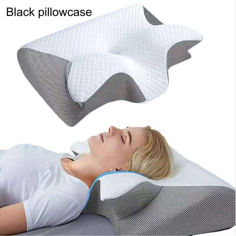Memory Pillow for Home Sleep Comfort - Rectangular Memory Foam Cushion