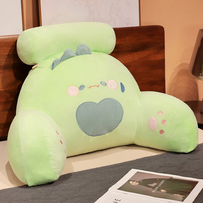 Cartoon Bedside Cushion Set - Soft Pillow for Sofa & Bed, Multiple Styles