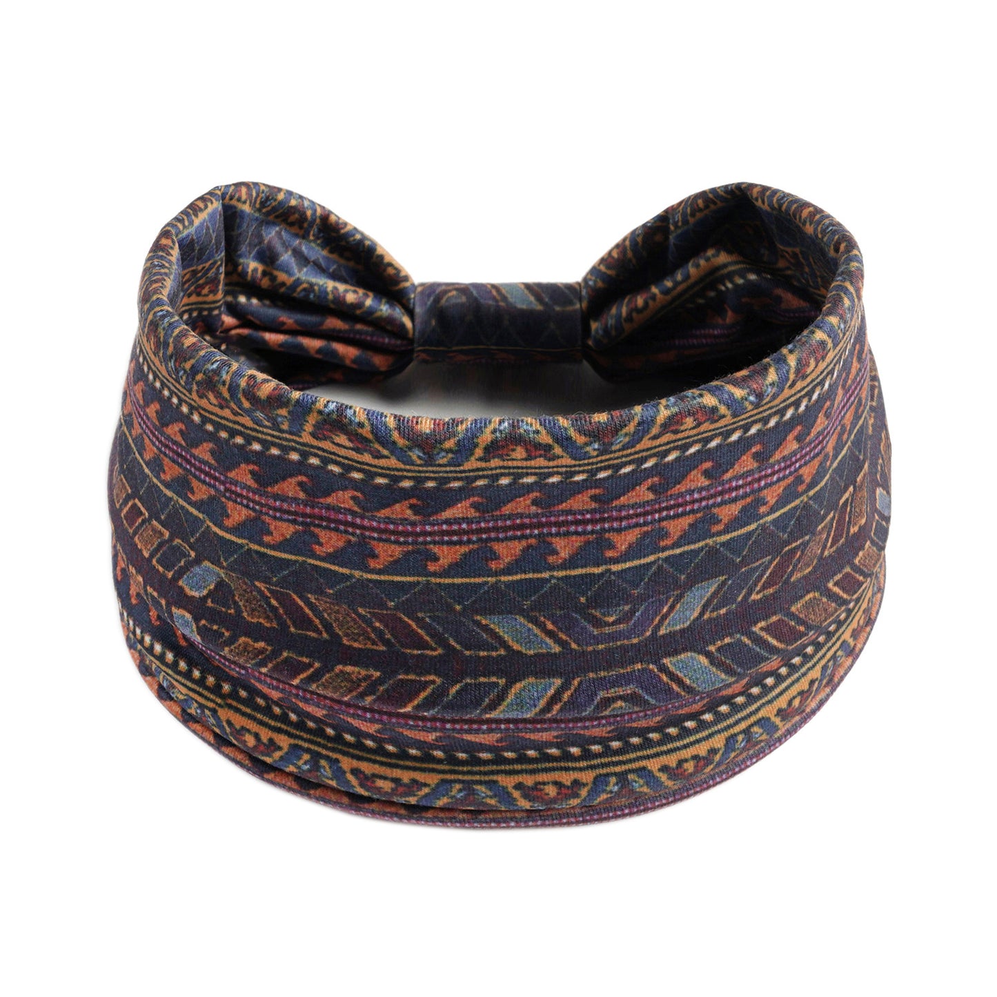 Vintage Printed Women's Stretch Knotted Hair Band - Hair Accessories