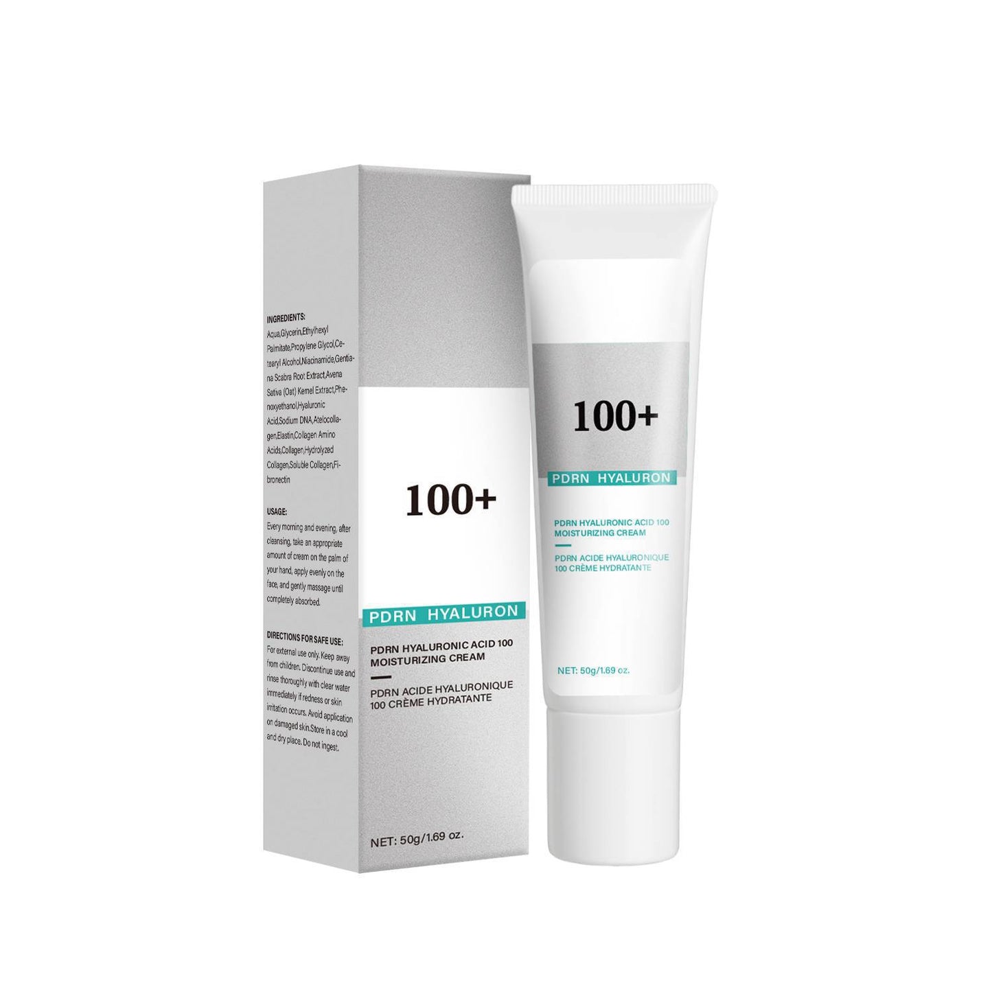 Hyaluronic Acid Face Cream 50g - Skin Hydration & Moisturizer