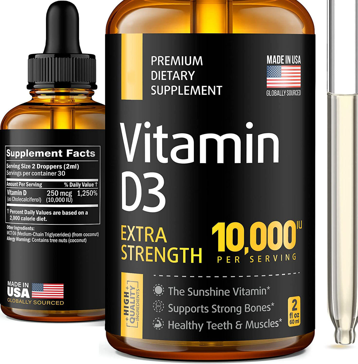 Vitamin D3 Drops 60ml