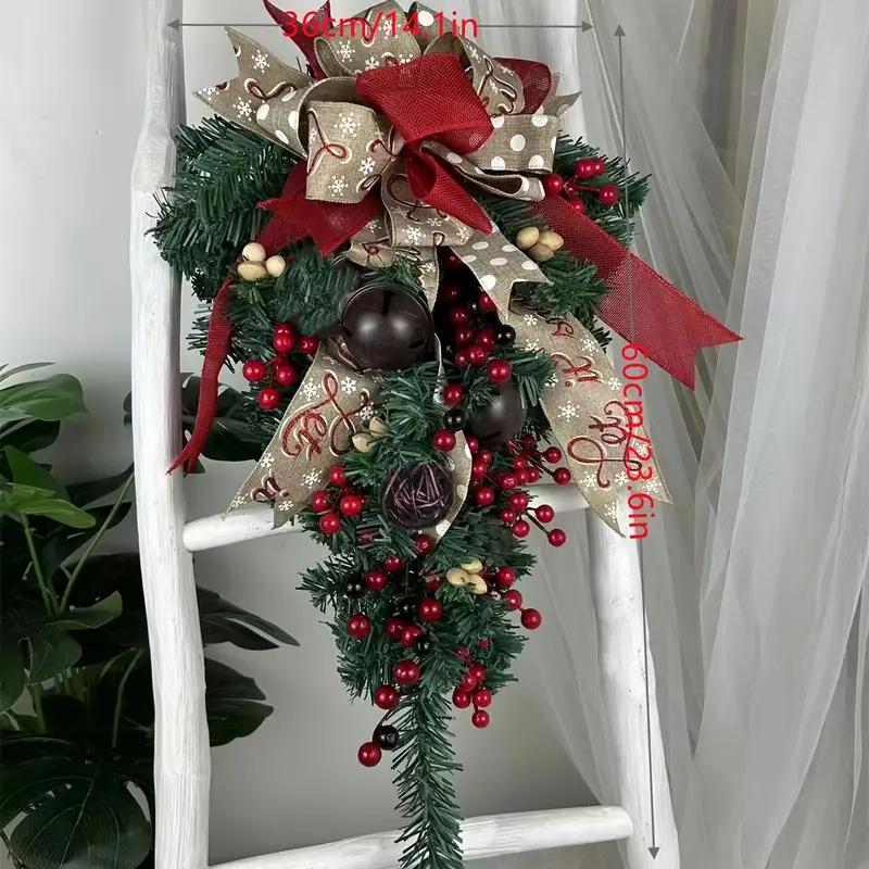 1PC Christmas Door Hanging Decoration - Holiday Accessory