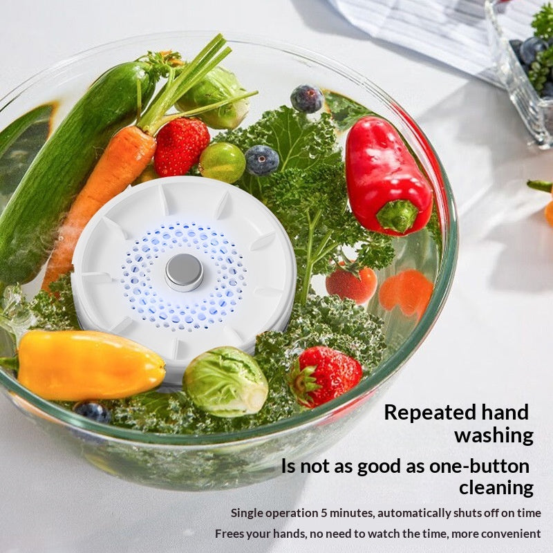 Wireless Fruit and Vegetable Washer - Portable Kitchen Food Cleaner