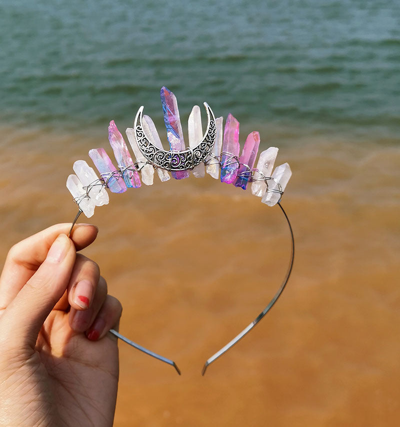 Witch Moon Crystal Headband