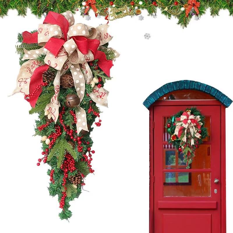 1PC Christmas Door Hanging Decoration - Holiday Accessory