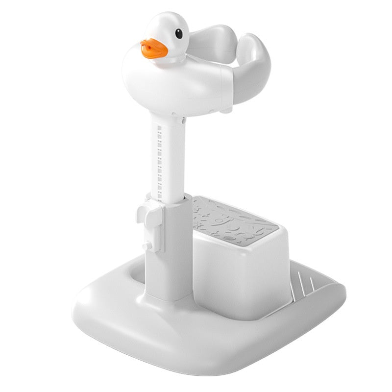 Child Standing Bath Rack with Anti-Slip Feet and Foldable Design