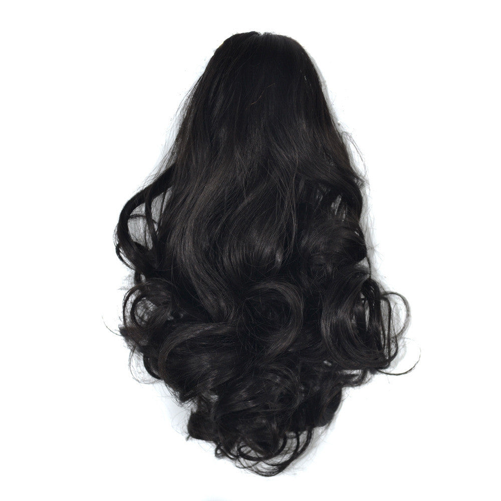 Curly Ponytail Claw Clip - Realistic Synthetic Hair
