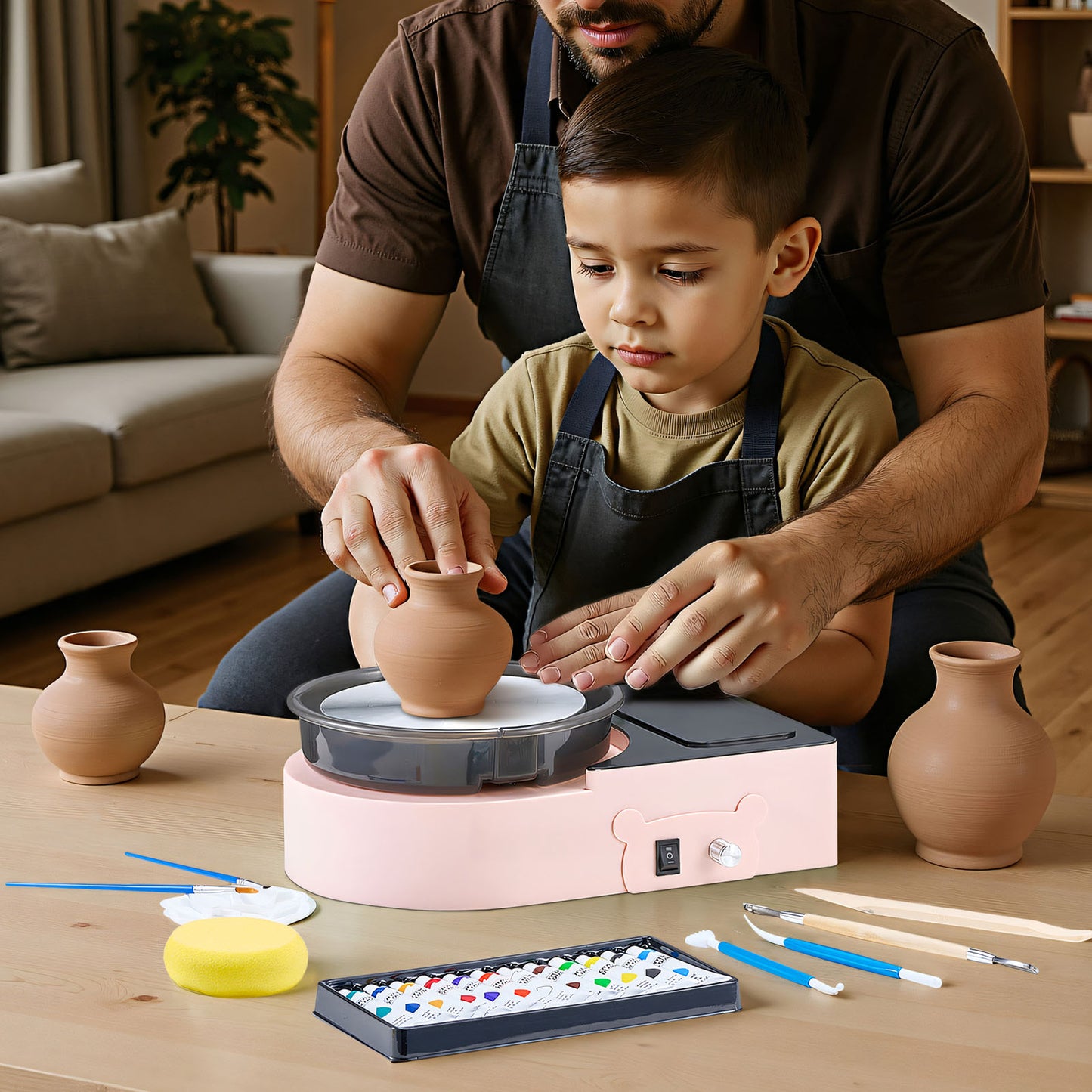 Pottery Wheel for Kids and Adults - Multicolored
