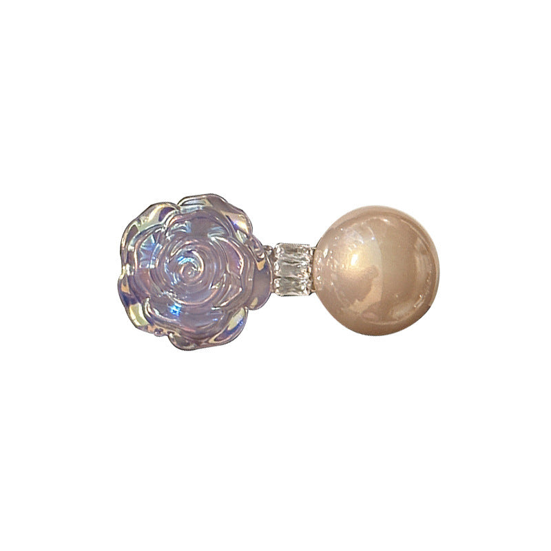 Mermaid Flower Pearl Hairpin Barrette