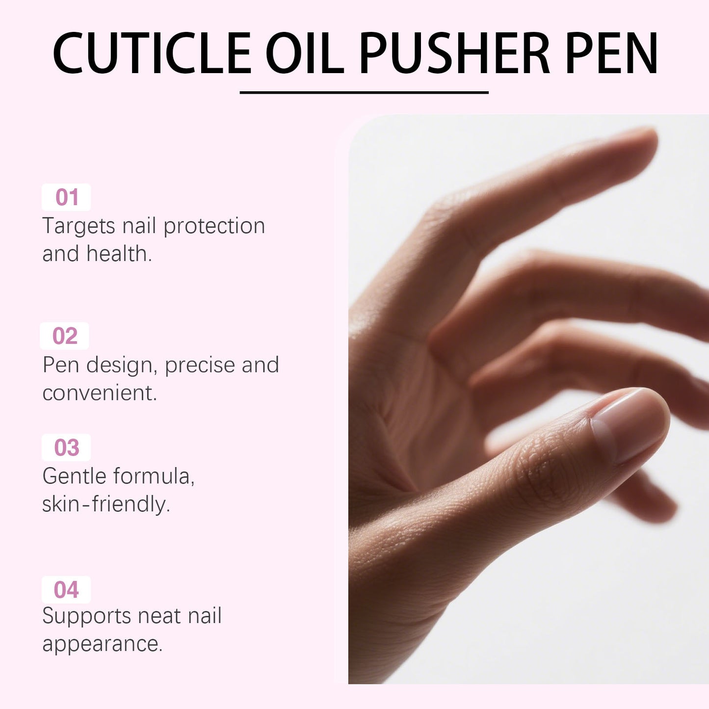 Nail Care Oil Pen for Cuticle Hydration and Nail Protection - 2ml