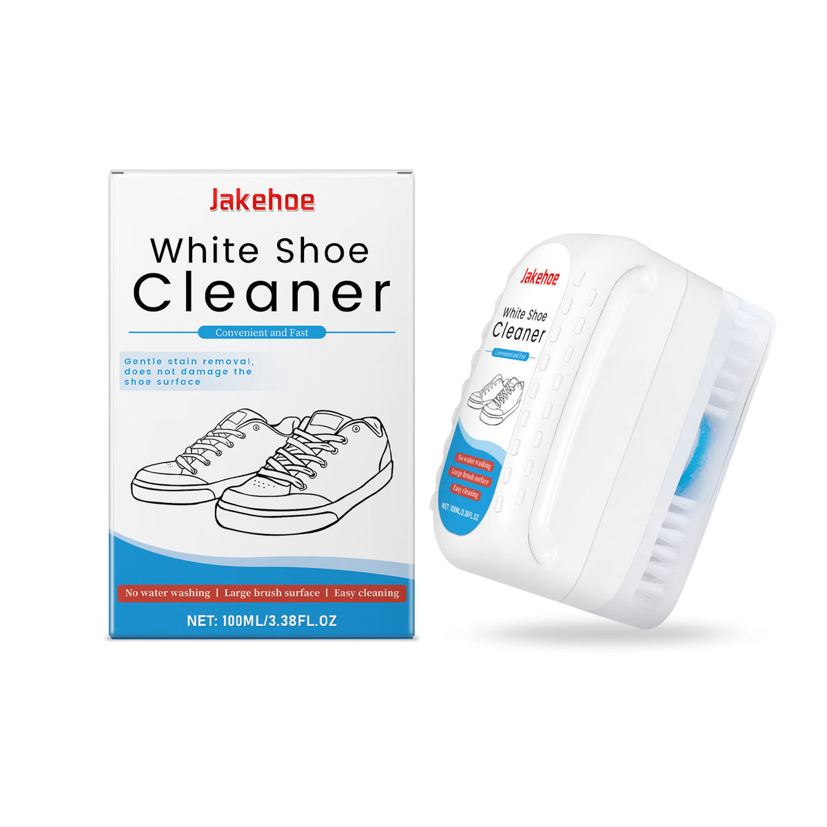 Shoe Cleaning Brush for Sneakers, Stain Removal & Shoe Care - 100ML