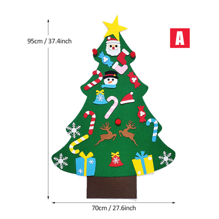 Christmas Decoration Pendant Set for Children DIY Holiday Party Decor