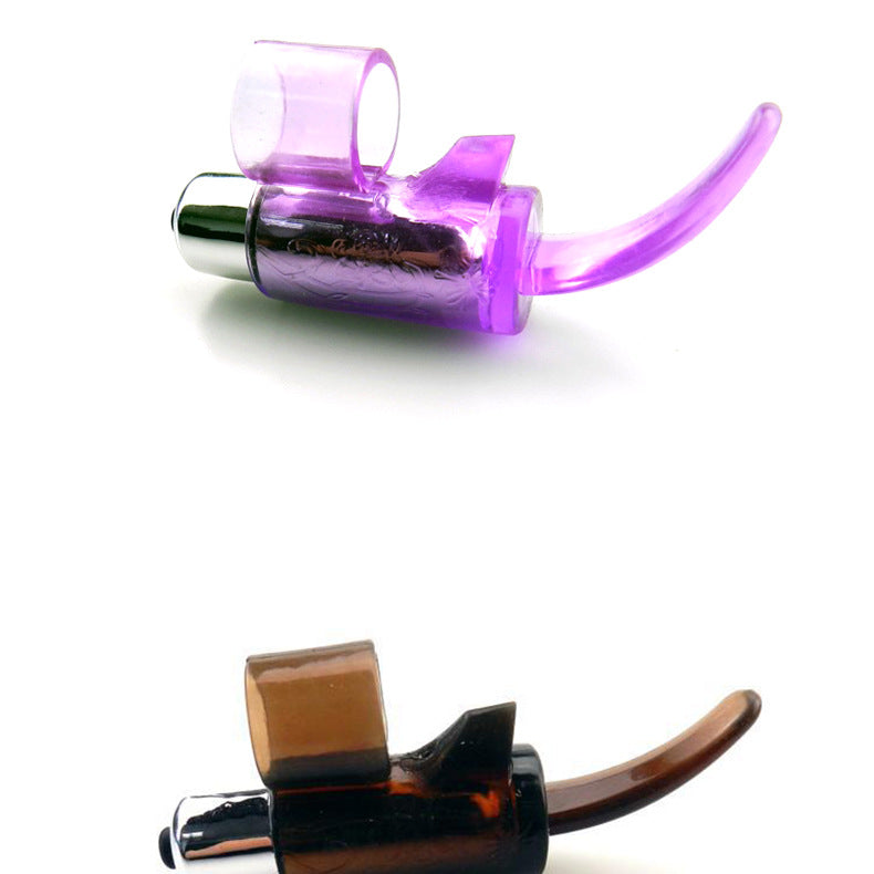 Handheld Tongue Shock Vibration Device for Wellness and Oral Care